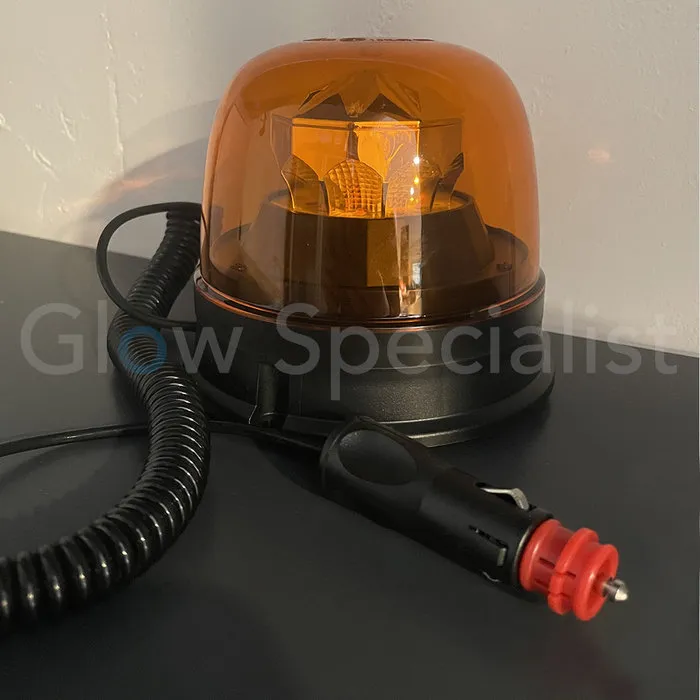 LED ZWAAILICHT - ECE R65/R10 -  12-24V - MAGNETISCH - ORANJE