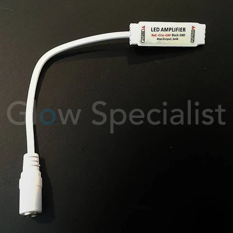 RGB LED Micro Amplifier – Mini Signal Booster for RGB LED Strips & Fixtures