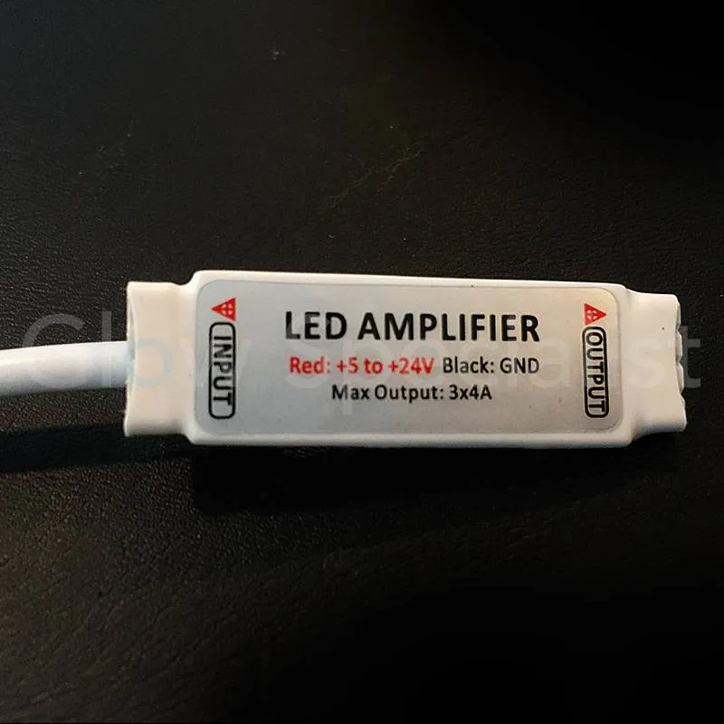 RGB LED Micro Amplifier – Mini Signal Booster for RGB LED Strips & Fixtures
