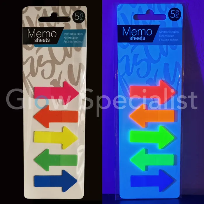 NEON MEMO SHEETS