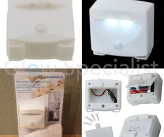 Grundig LED NACHTLAMP MET BEWEGINGSMELDER - 2 LED - WIT