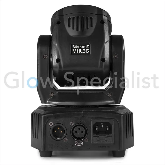 BeamZ MHL36 MOVING HEAD SET VAN 2 STUKS IN TAS