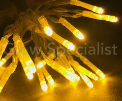 LED LIGHTS - 50 LAMPJES - GEEL