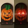 HALLOWEEN DEURBEL -  MET LICHT EN GELUID - POMPOEN