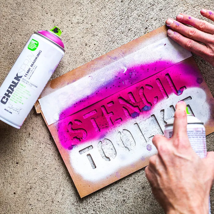 Montana Cans MONTANA KRIJTSPRAY ROZE - 400ML