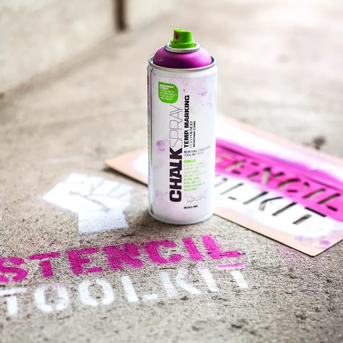 Montana Cans MONTANA KRIJTSPRAY ROZE - 400ML