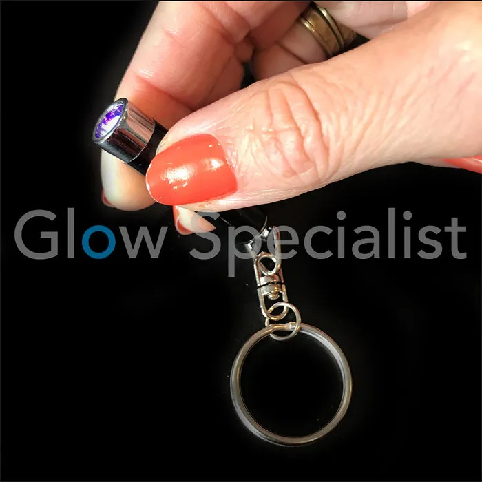 UV Mini Flashlight Keychain – 395nm UV LED – Compact Keylight