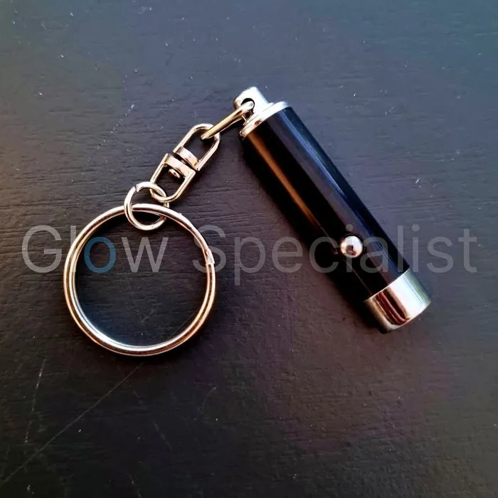 UV Mini Flashlight Keychain – 395nm UV LED – Compact Keylight