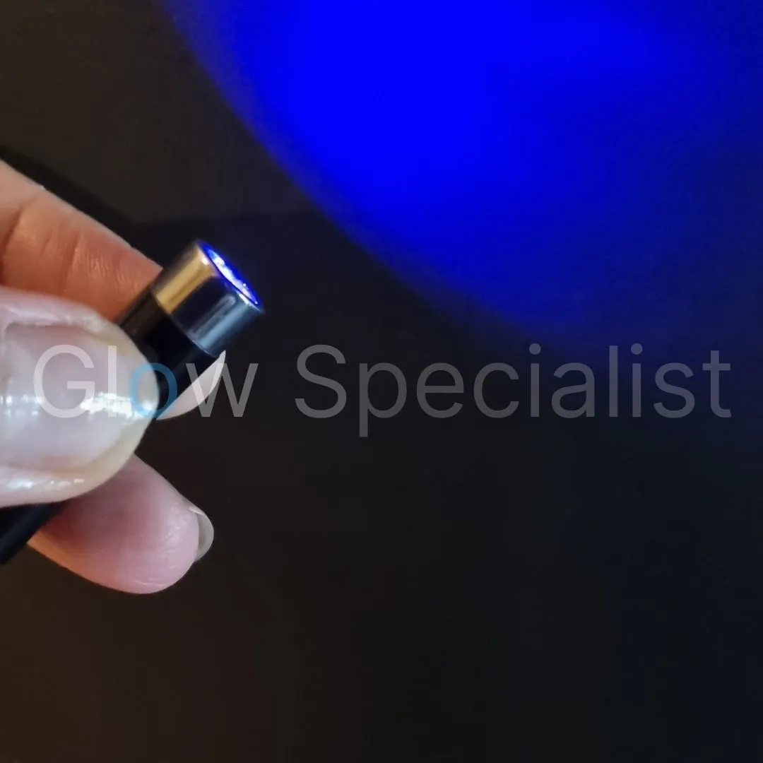 UV Mini Flashlight Keychain – 395nm UV LED – Compact Keylight
