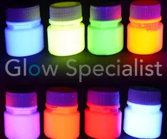 Glow Specialist UV VERF SET VAN 8 KLEUREN
