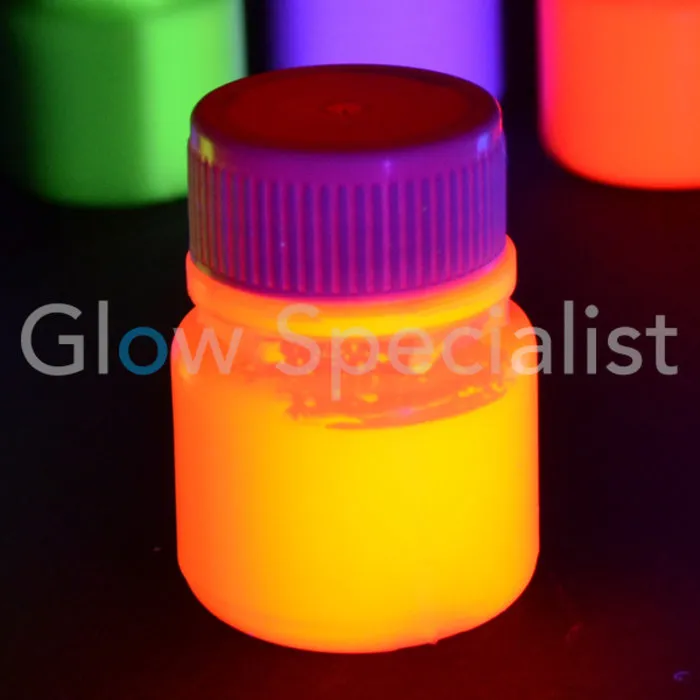 Glow Specialist UV VERF SET VAN 8 KLEUREN