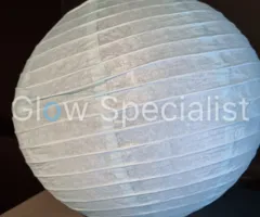 LIGHT BLUE PAPER LANTERN - FROM PER PIECE