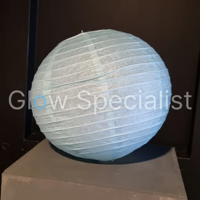 LIGHT BLUE PAPER LANTERN - FROM PER PIECE