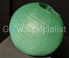 GROENE PAPIEREN LAMPION - PER STUK VANAF
