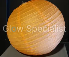 ORANGE PAPER LAMPION - PER PIECE FROM