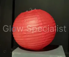 RED PAPER LAMPION - PER PIECE FROM