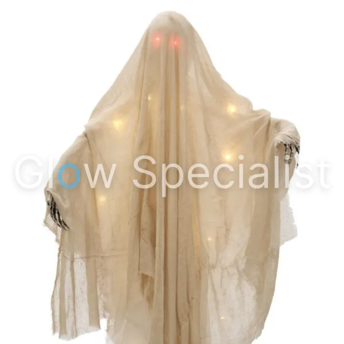 Europalms HALLOWEEN SPOOK MET RODE LED OGEN - 180 CM