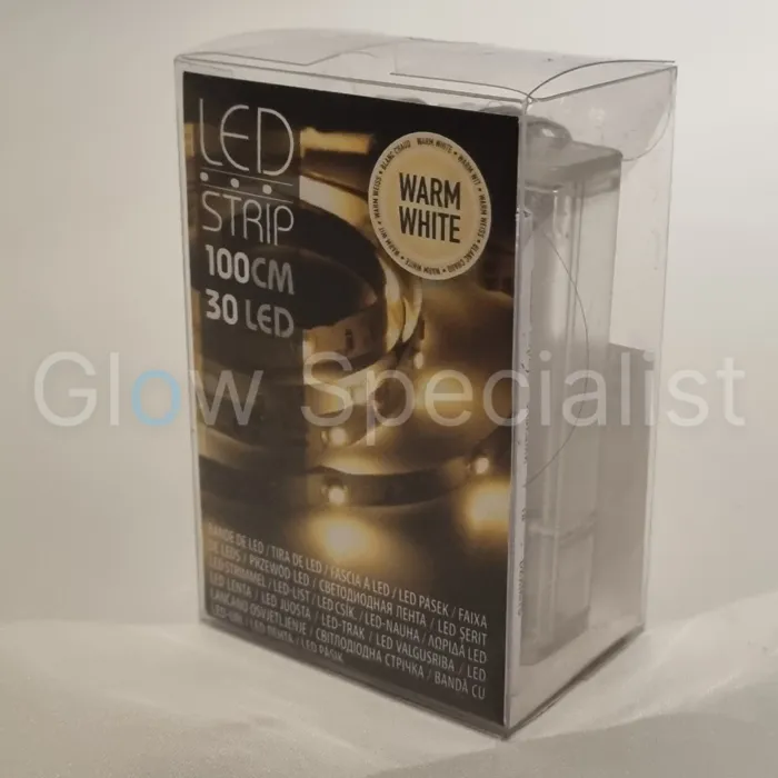 LED STRIP - 1 METER - 30 LED - WARM WIT