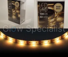 LED STRIP - 1 METER - 30 LED - WARM WIT
