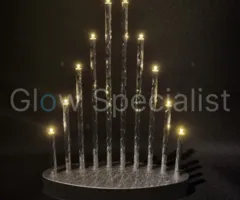 CANDLE BRIDGE WITH 10 CHRISTMAS LIGHTS