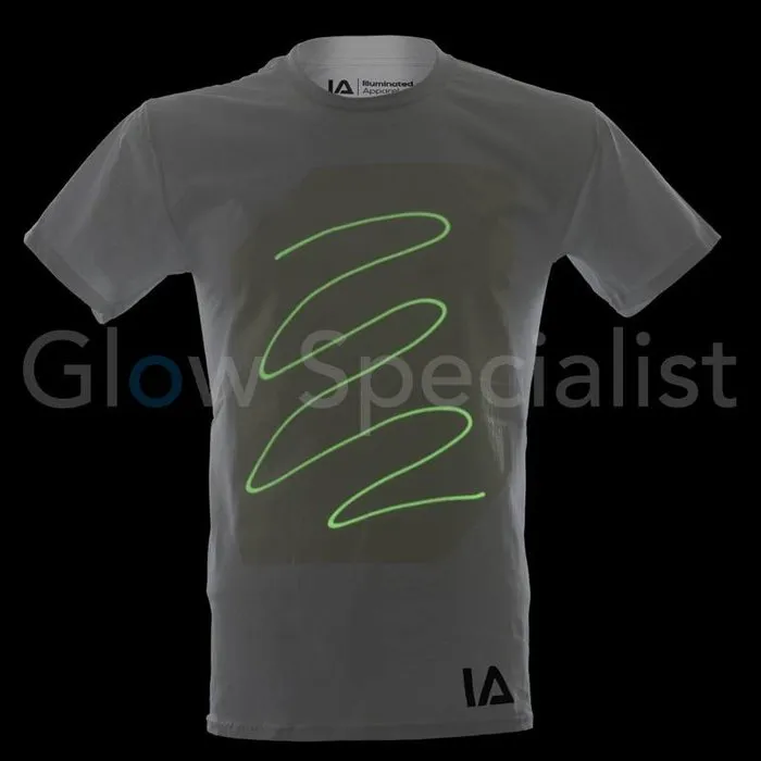 INTERACTIEF GLOW IN THE DARK T-SHIRT