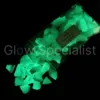 Glow Specialist GLOW IN  THE DARK - GLAS STENEN - GEEL/GROEN -  8-25 MM