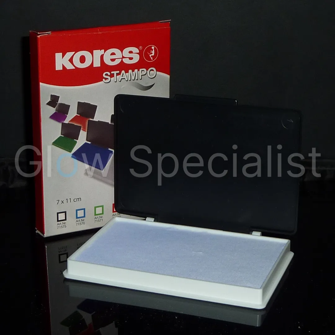 Stamp Pad without ink – For UV / Blacklight ink – Entry control & events