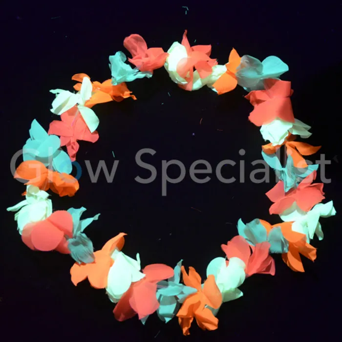 Glow Specialist UV/BLACKLIGHT HAWAII NECKLAGE - MULTICOLOR - 12 PIECES