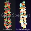 Glow Specialist UV/BLACKLIGHT HAWAII KRANS - MULTICOLOR - 12 STUKS