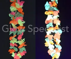 Glow Specialist UV/BLACKLIGHT HAWAII NECKLAGE - MULTICOLOR - 12 PIECES