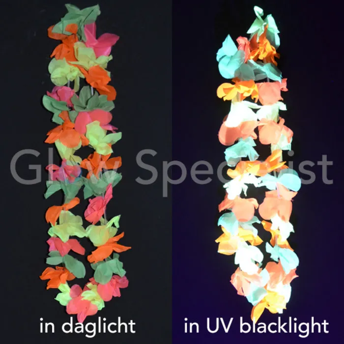 Glow Specialist UV/BLACKLIGHT HAWAII NECKLAGE - MULTICOLOR - 12 PIECES