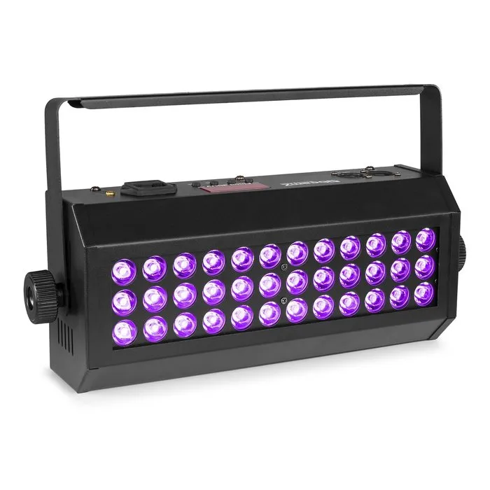 BeamZ BeamZ Flood36UV Blacklight / UV Floodlight – 36×3W UV LED for Large Venues