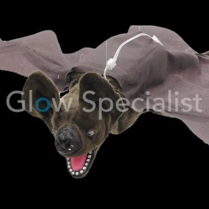 HALLOWEEN BEWEGENDE VLEERMUIS - 90 CM - LICHT EN GELUID