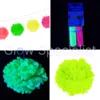 Folat UV/BLACKLIGHT POM POM GARLAND - MULTICOLOR - 3 M