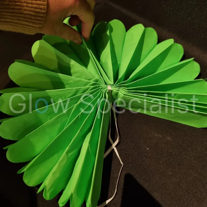 UV/BLACKLIGHT POM POM - NEON GREEN - 30 CM