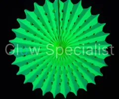 UV/BLACKLIGHT NEON HONEYCOMB FAN