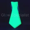 UV/BLACKLIGHT GROTE STROPDAS - GROEN - 12 STUKS