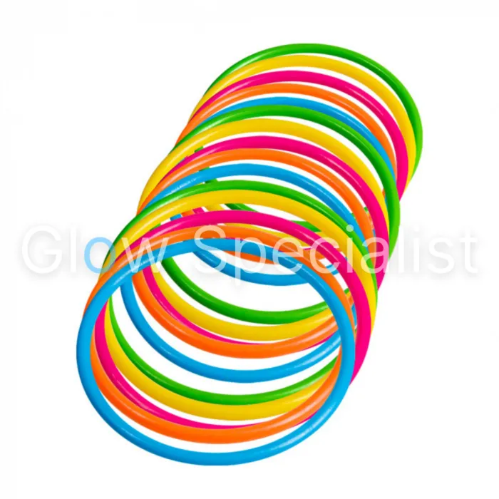 UV / BLACKLIGHT NEON BRACELETS - SET OF 15