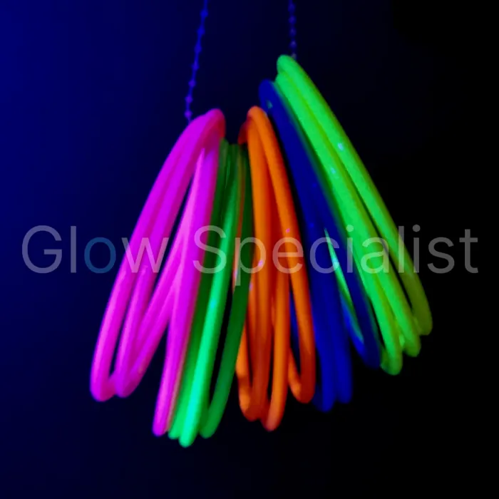 UV / BLACKLIGHT NEON ARMBANDEN - SET VAN 15