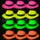 UV / BLACKLIGHT GANGSTER HAT - MIX OF COLORS - 12 PIECES