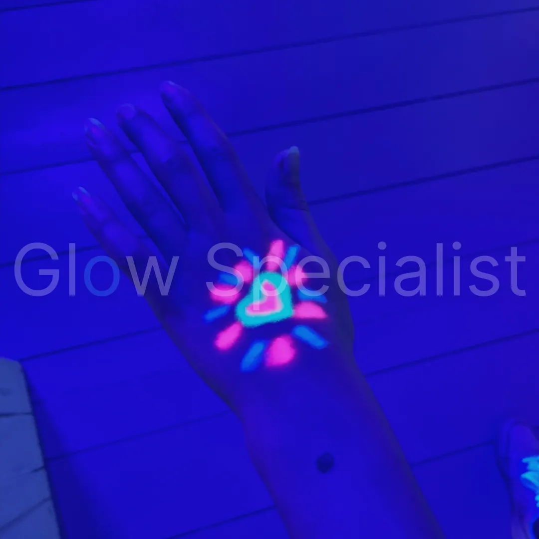 UV / Blacklight Bodypaint Pen – Onzichtbare huidstift – Glow & Neon Party