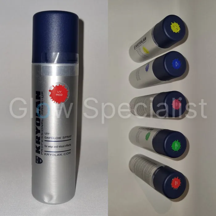 Kryolan UV/BLACKLIGHT DAYGLOW KRYOLAN HAIRSPRAY