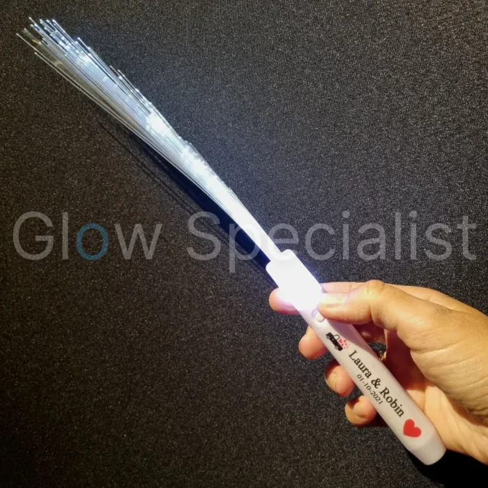 WITTE FIBERSTICK - OPTIE: GEPERSONALISEERD