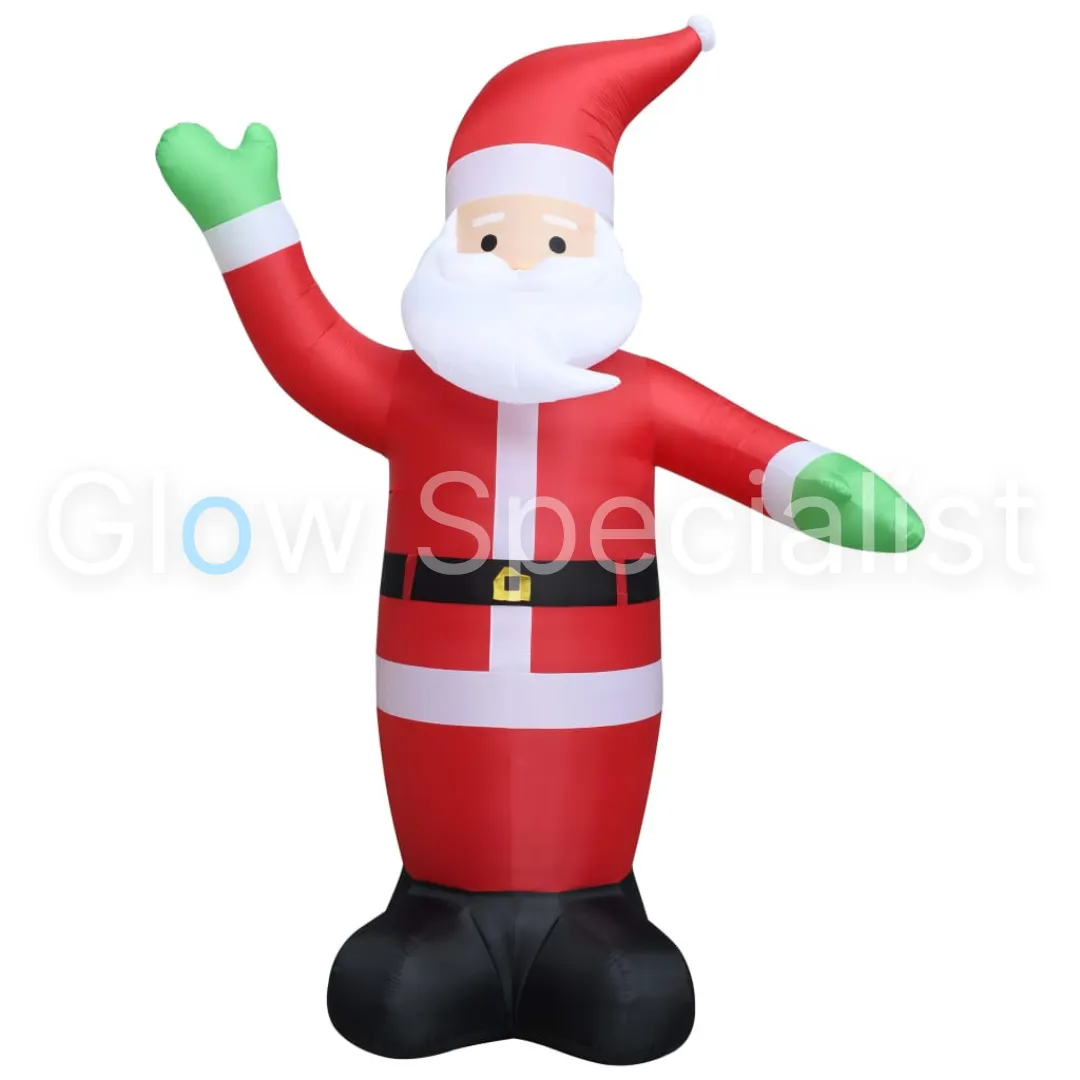 Europalms INFLATABLE GIANT SANTA WITH LIGHT - 400 CM