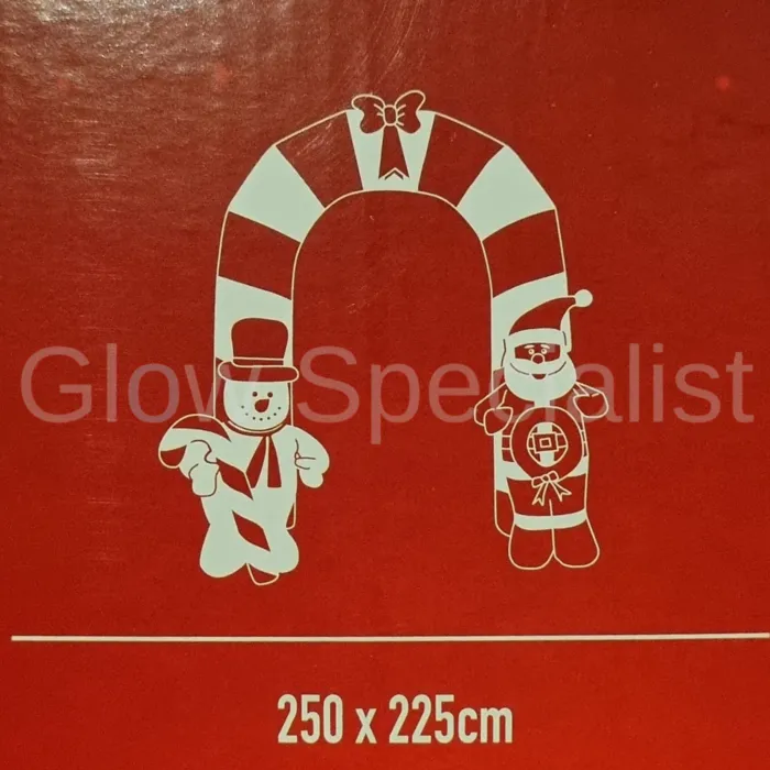 Europalms INFLATABLE CHRISTMAS ARC WITH LIGHT - 250 CM