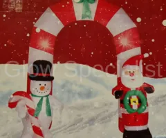 Europalms OPBLAASBARE KERSTBOOG MET LICHT - 250 CM