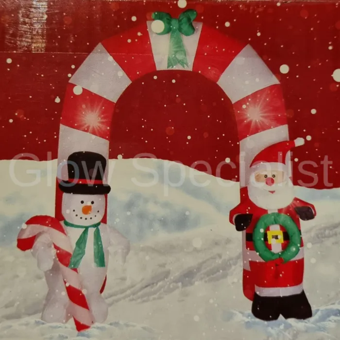 Europalms INFLATABLE CHRISTMAS ARC WITH LIGHT - 250 CM