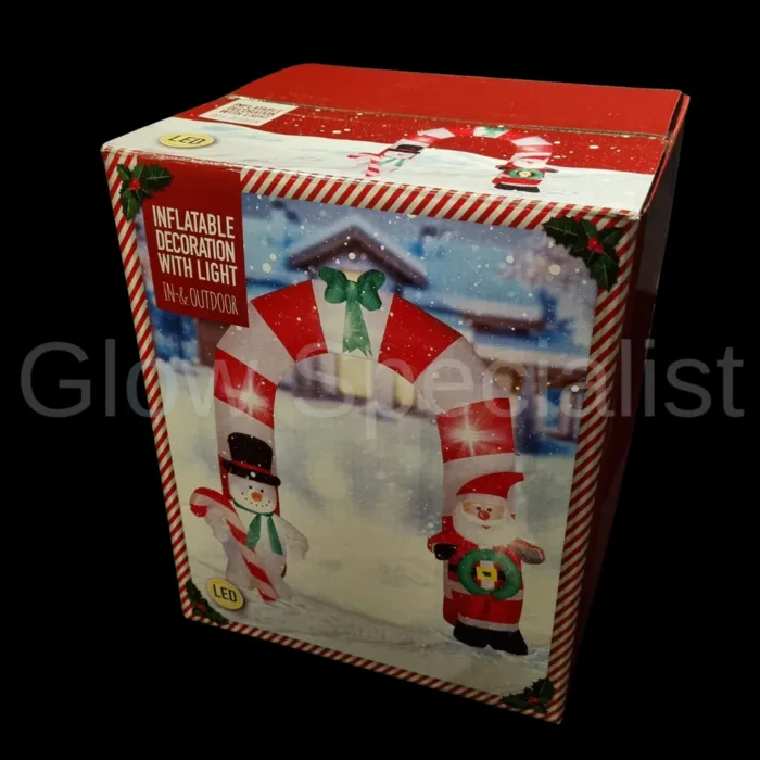 Europalms OPBLAASBARE KERSTBOOG MET LICHT - 250 CM