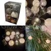 DECORATIVE LED LIGHTING WITH 10 BALLS - WARM WHITE