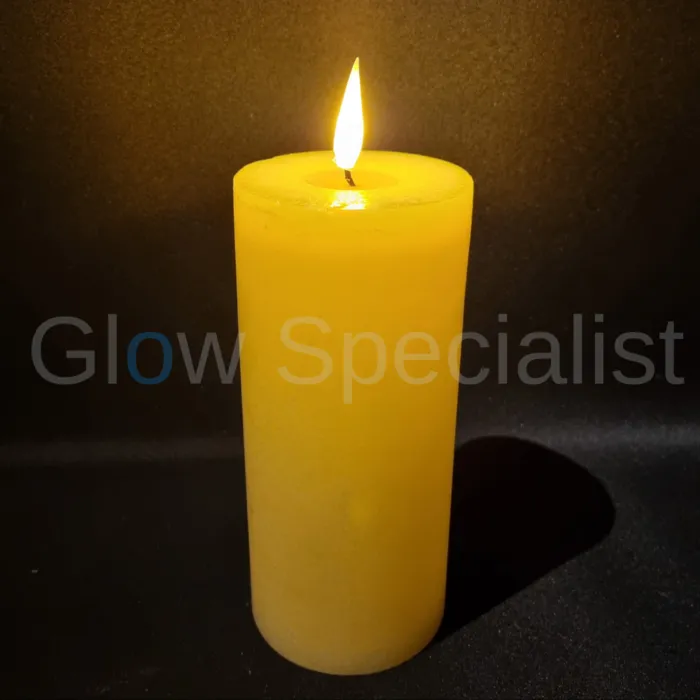 Simuflame SIMUFLAME LED KAARS  - DELUXE - MET AFSTANDSBEDIENING - 20 CM - IVOOR